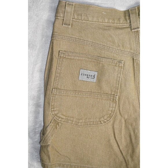 Riveted by Lee Women’s Carpenter Utility Shorts | Y2K Workwear Streetwear - 28 - Picture 6 of 10